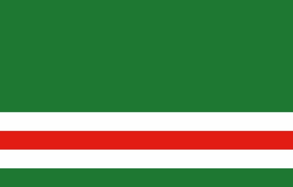 الوان علم جمهورية الشيشان
